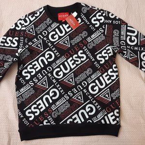 BRAND NEW, Long Sleeve Guess Pullover Sweater